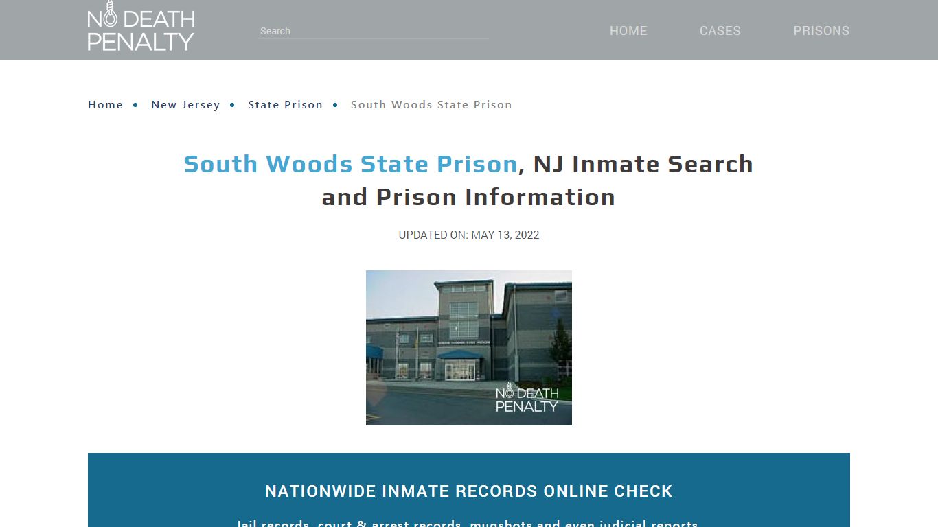 South Woods State Prison, NJ Inmate Search, Visitation ...